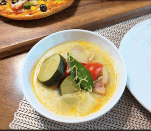 http://【今月のスープ】夏の疲れを癒す、スパイス香る豆乳スープ