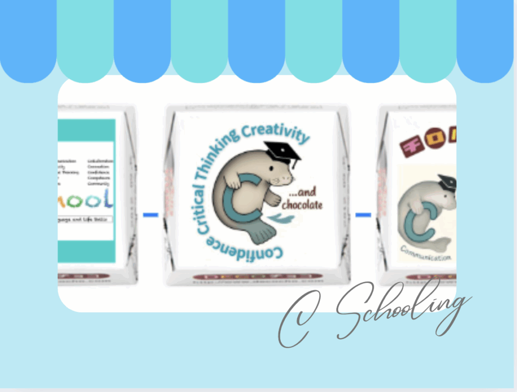 （DECOチョコ）オリジナル”C”hocolateを作りました