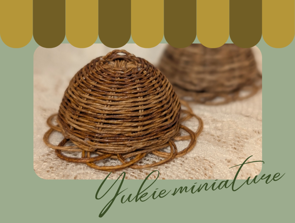 はじめまして！ミニチュア作家のYUKIEです